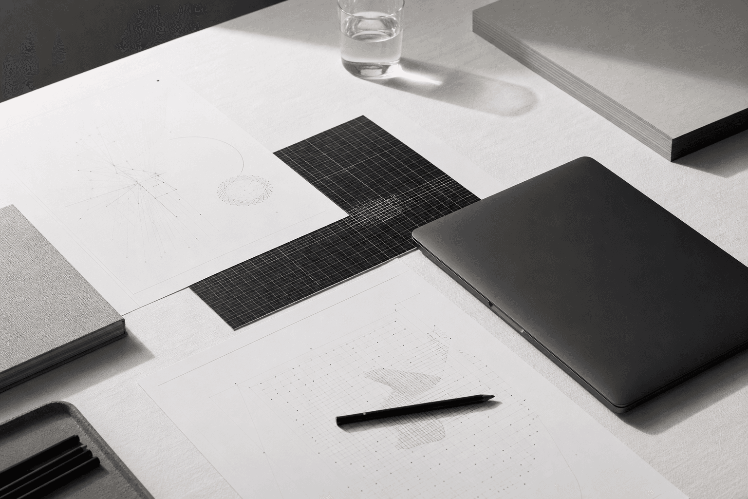 Venture Studio Workbench mit Research, Produktentwicklung, Infrastruktur und Launch-Artefakten